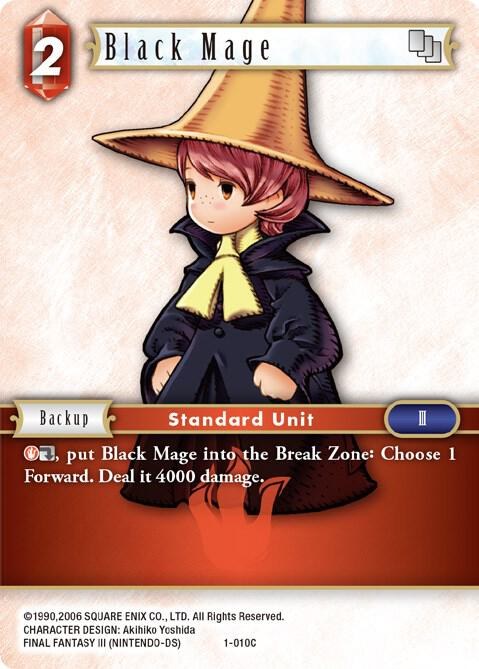 Black Mage - Foil
