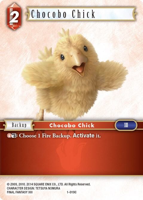 Chocobo Chick - Foil