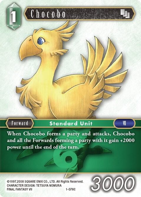 Chocobo - Foil