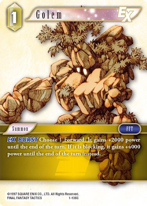 Golem EX - Foil