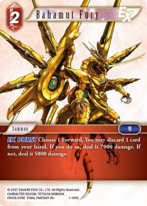 Bahamut Fury EX - Foil