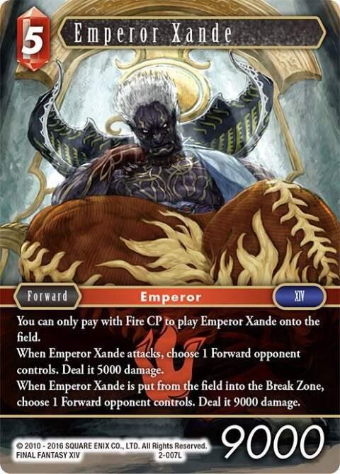 Emperor Xande - Foil
