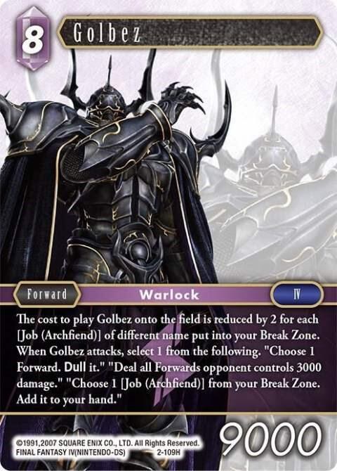 Golbez - Foil