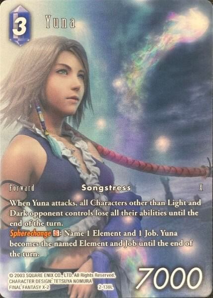 Yuna - Full Art Reprint