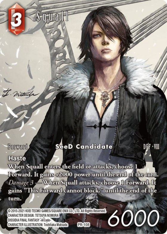 Squall - Full Art Foil