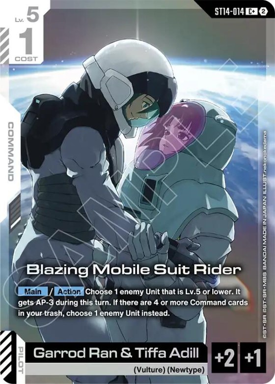 Blazing Mobile Suit Rider - C Plus