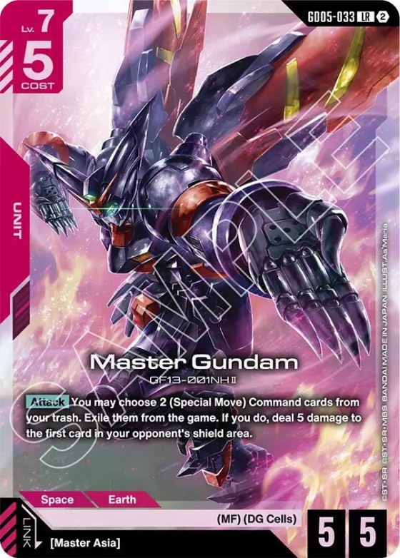 Master Gundam - Holo