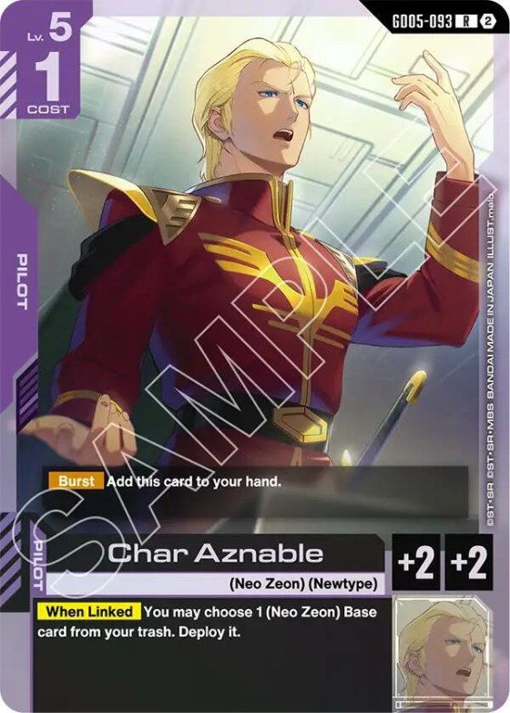Char Aznable - Holo
