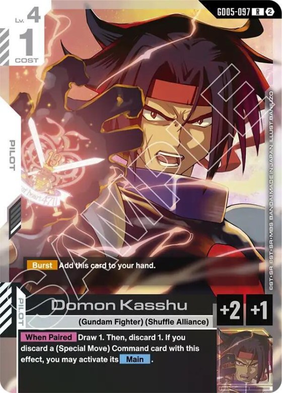 Domon Kasshu - Holo