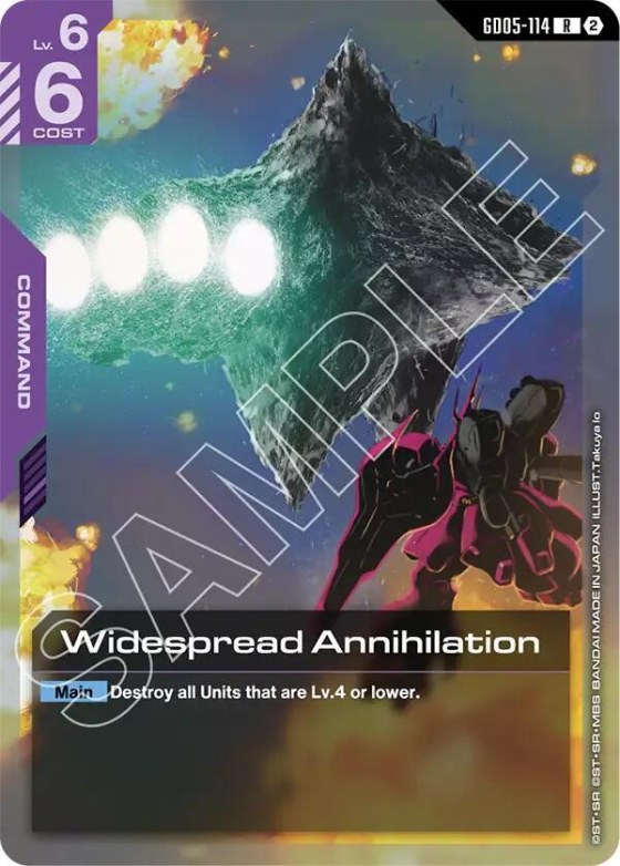 Widespread Annihilation - Holo