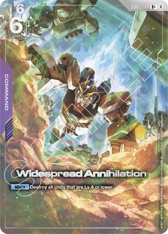 Widespread Annihilation - R Plus
