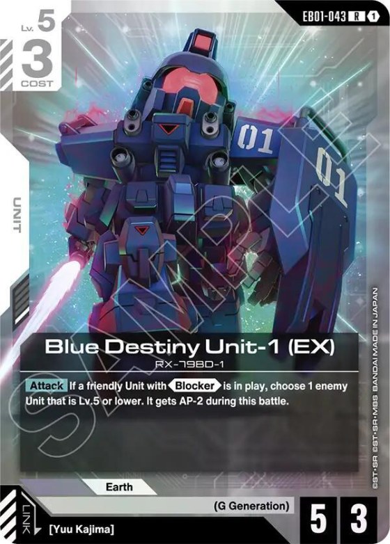 Blue Destiny Unit-1 - Holo