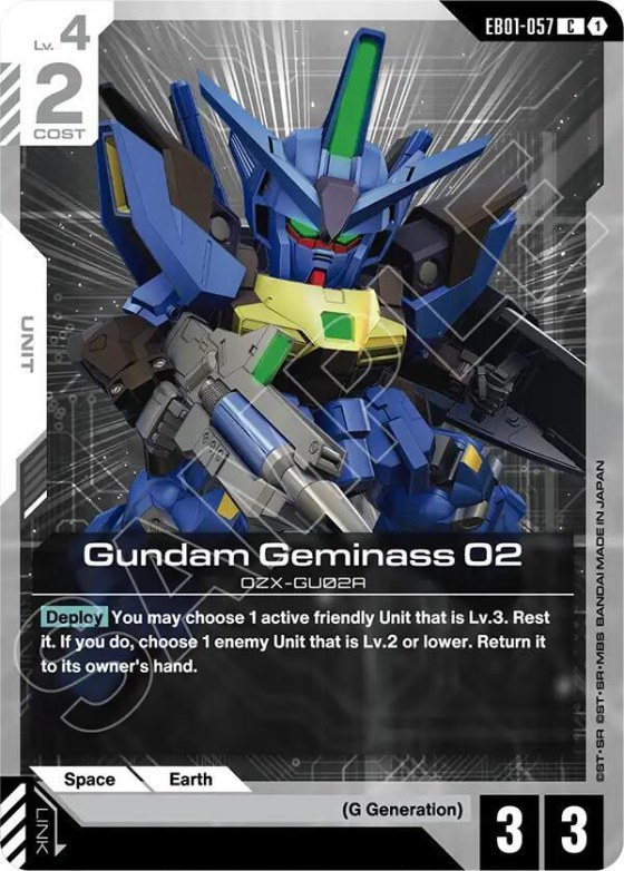 Gundam Geminass 02