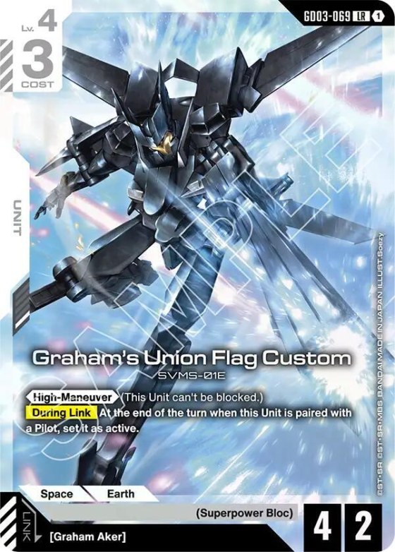 Graham's Union Flag Custom - Holo