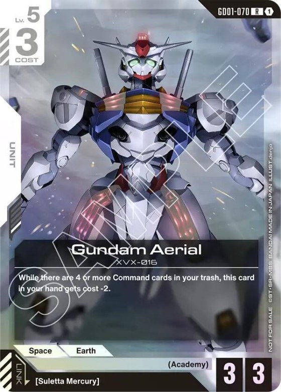 Gundam Aerial - Store Tournament Participant P