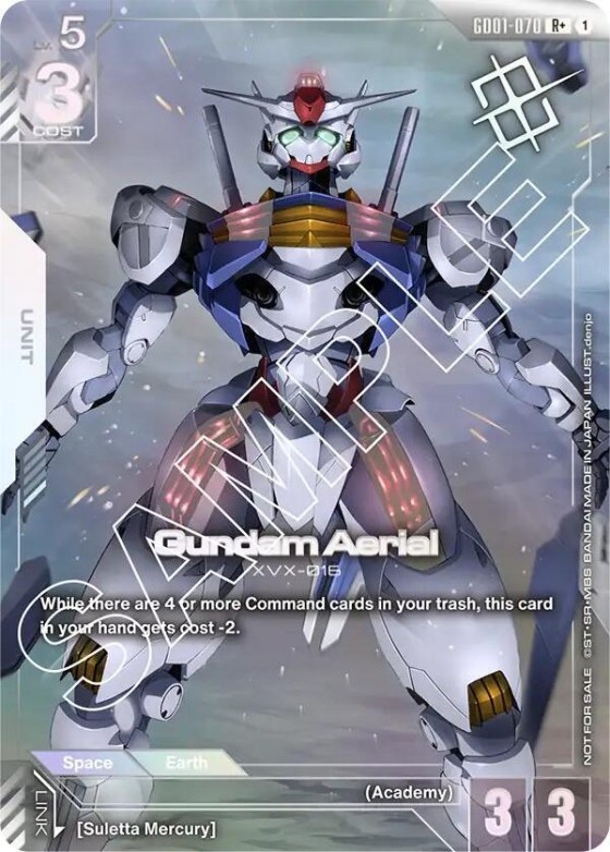 Gundam Aerial - Store Tournament Winner Pack 0