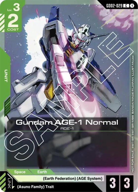 Gundam AGE-1 Normal - Gd02 029 Gd02 Release Event