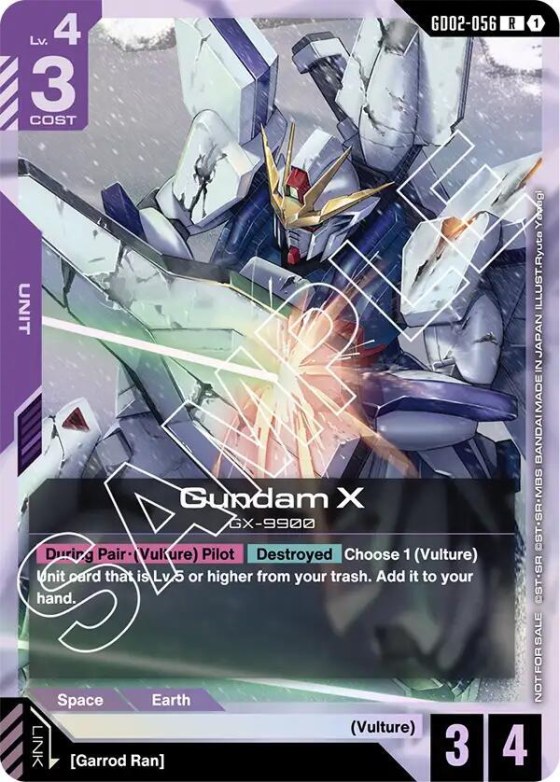 Gundam X - Store Tournament Participant P