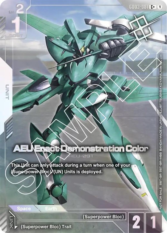 AEU Enact Demonstration Color - Store Tournament Winner Pack 0