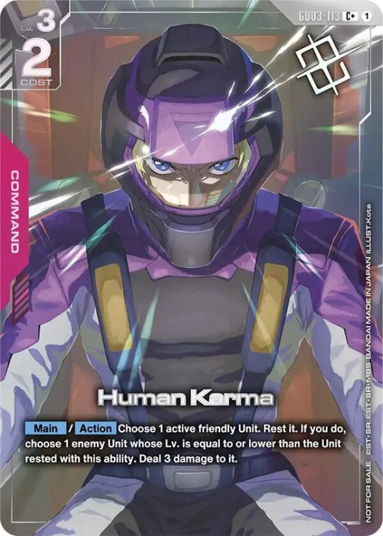 Human Karma - Store Tournament Winner Pack 0