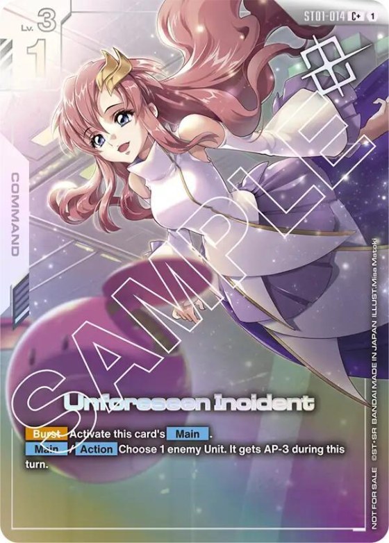 Unforeseen Incident - Store Tournament Winner Pack 0