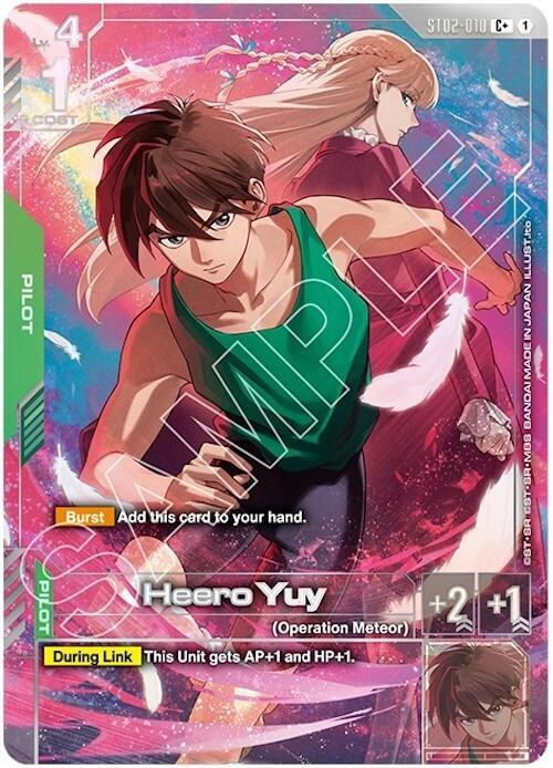 Heero Yuy - C Plus Premium Accessory Set M