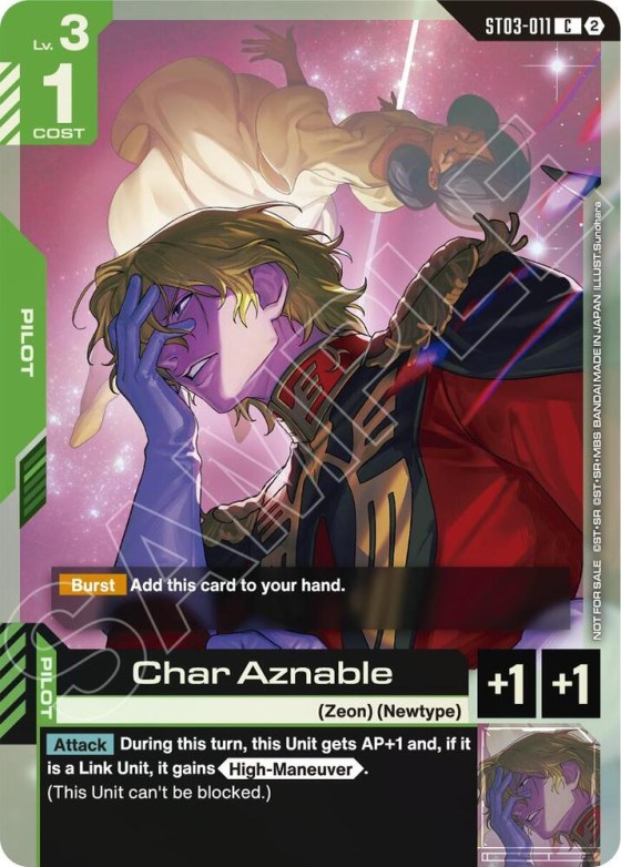Char Aznable - Wcr 26 27 S2