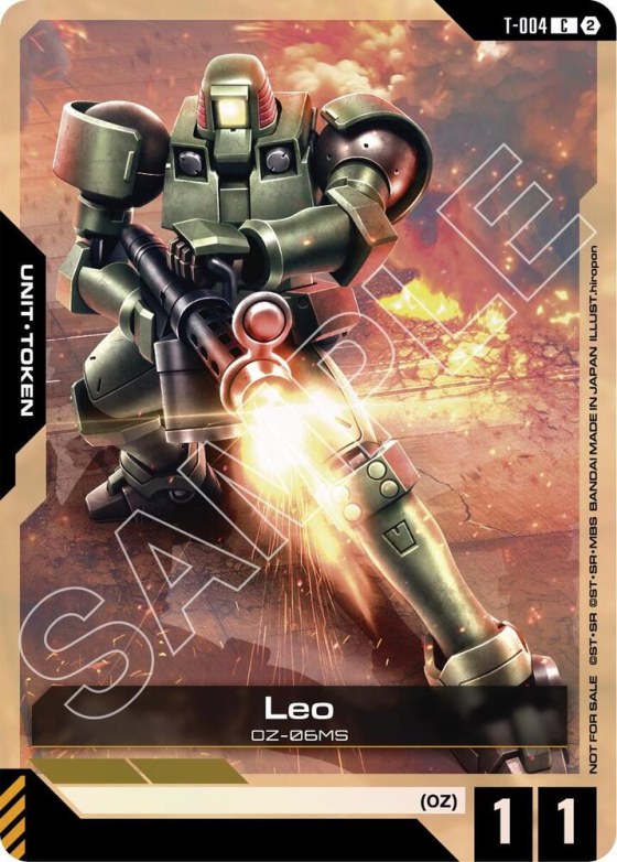 Leo (T-004) Token - Wcs 26 27 Participation Pack V
