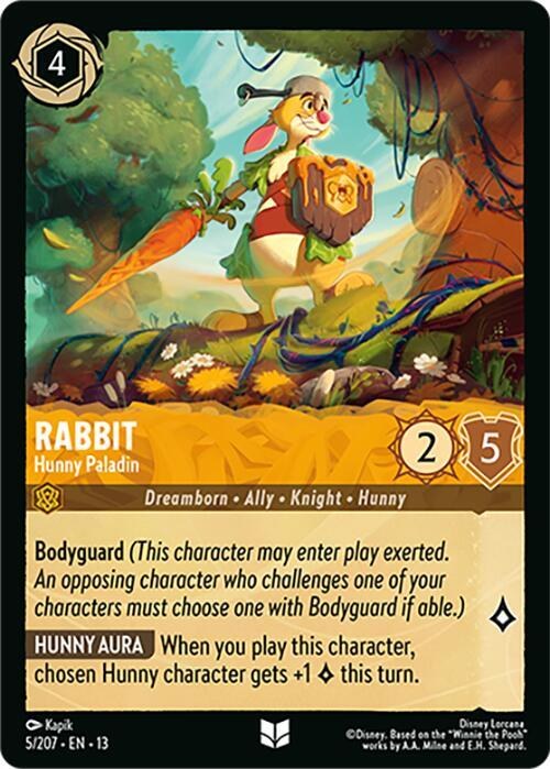 Rabbit - Hunny Paladin - Cold Foil