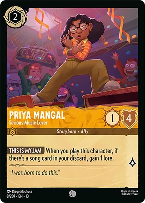 Priya Mangal - Serious Music Lover - Cold Foil
