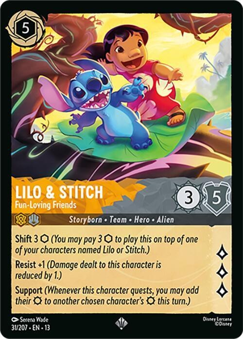 Lilo & Stitch - Fun-Loving Friends - Cold Foil