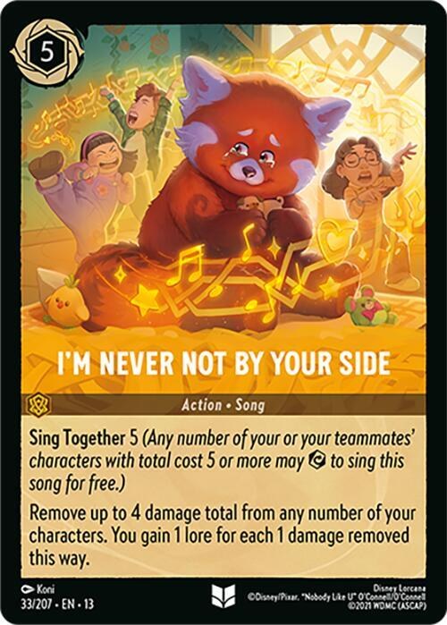 I'm Never Not by Your Side - Cold Foil
