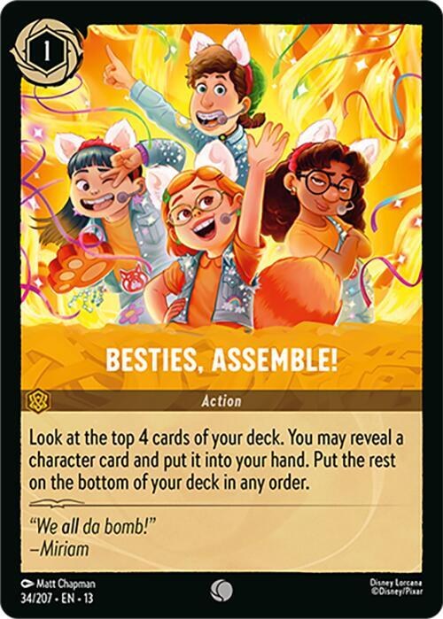Besties, Assemble! - Cold Foil