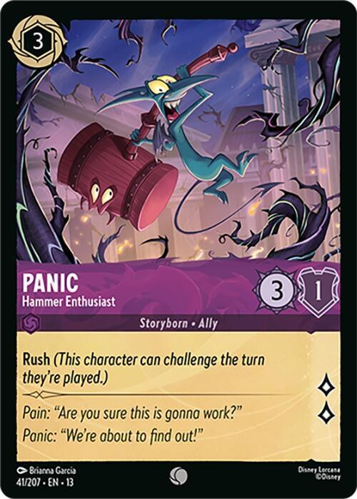 Panic - Hammer Enthusiast - Cold Foil