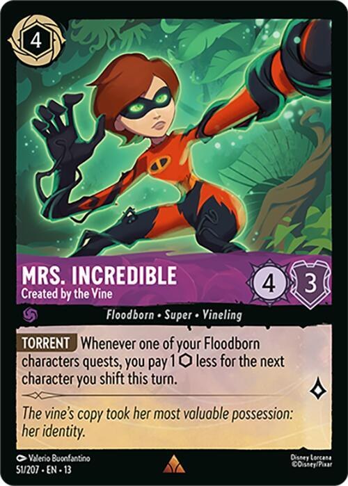 Mrs. Incredible - Created by the Vine - Cold Foil