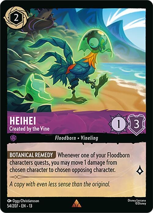 Heihei - Created by the Vine - Cold Foil