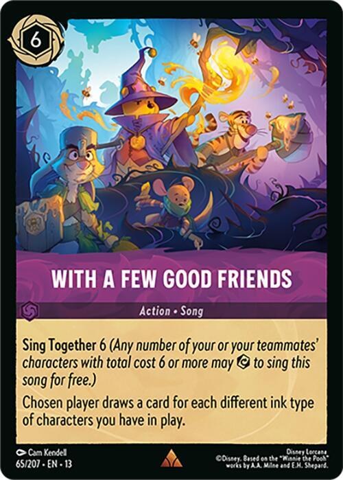 With a Few Good Friends - Cold Foil
