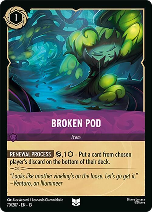 Broken Pod - Cold Foil