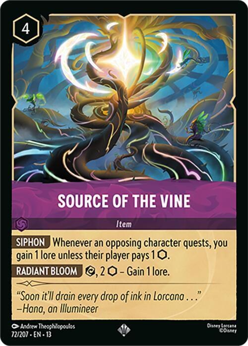 Source of the Vine - Cold Foil