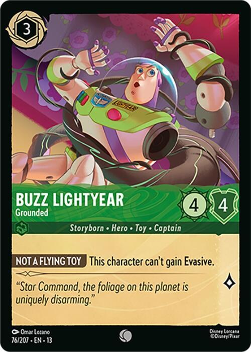 Buzz Lightyear - Grounded - Cold Foil
