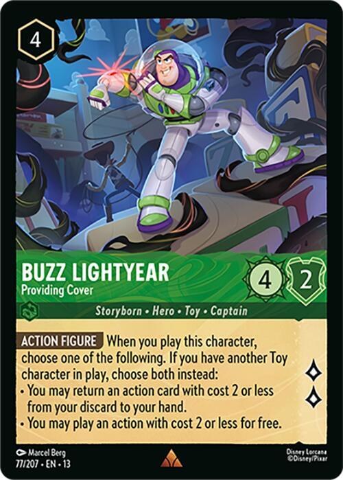 Buzz Lightyear - Providing Cover - Cold Foil