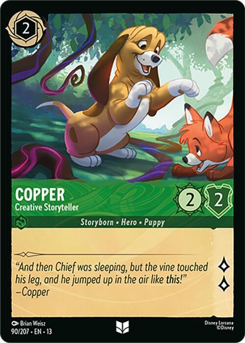Copper - Creative Storyteller - Cold Foil