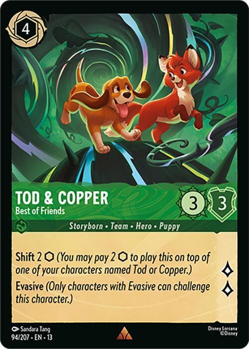 Tod & Copper - Best of Friends - Cold Foil
