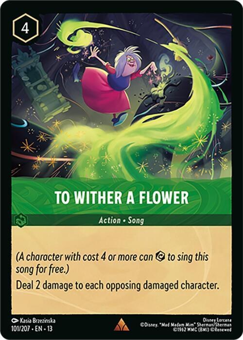 To Wither a Flower - Cold Foil