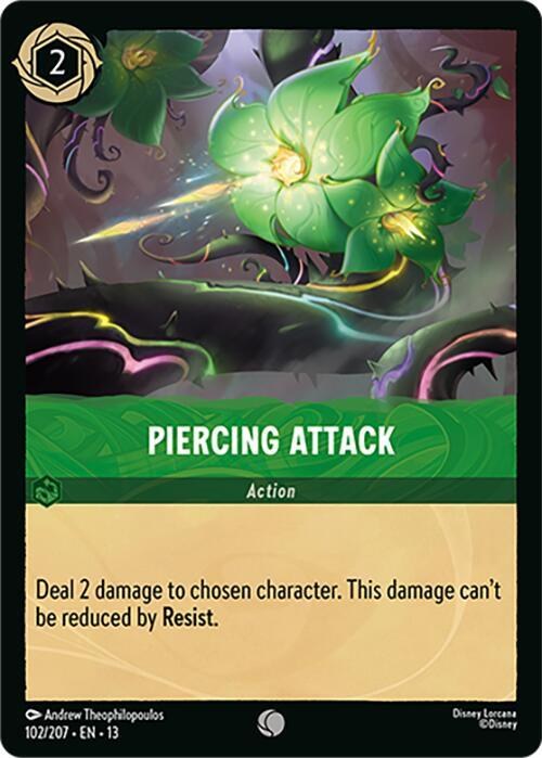 Piercing Attack - Cold Foil