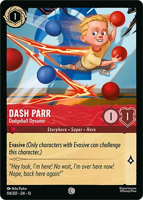 Dash Parr - Dodgeball Dynamo - Cold Foil