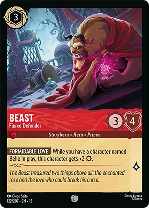 Beast - Fierce Defender - Cold Foil