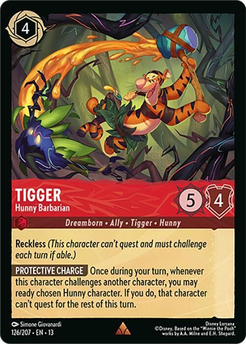 Tigger - Hunny Barbarian - Cold Foil