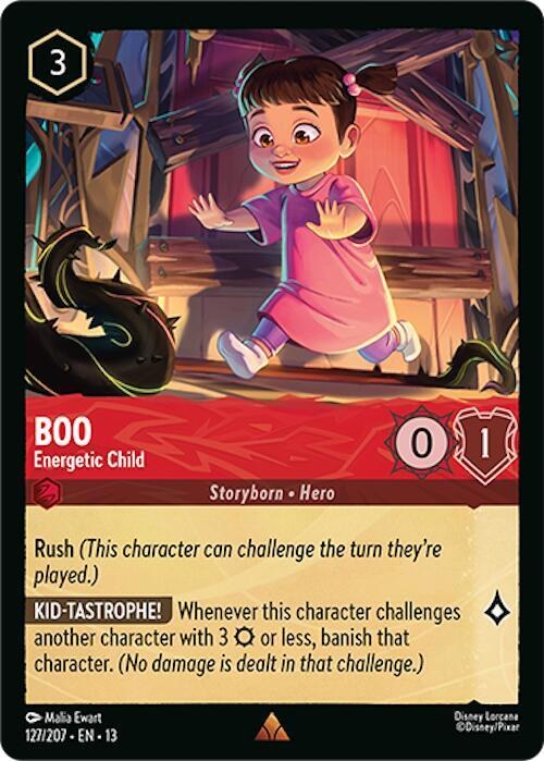 Boo - Energetic Child - Cold Foil
