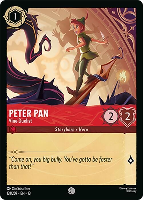 Peter Pan - Vine Duelist - Cold Foil